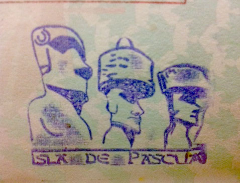 Easter Islan Passport Stamp